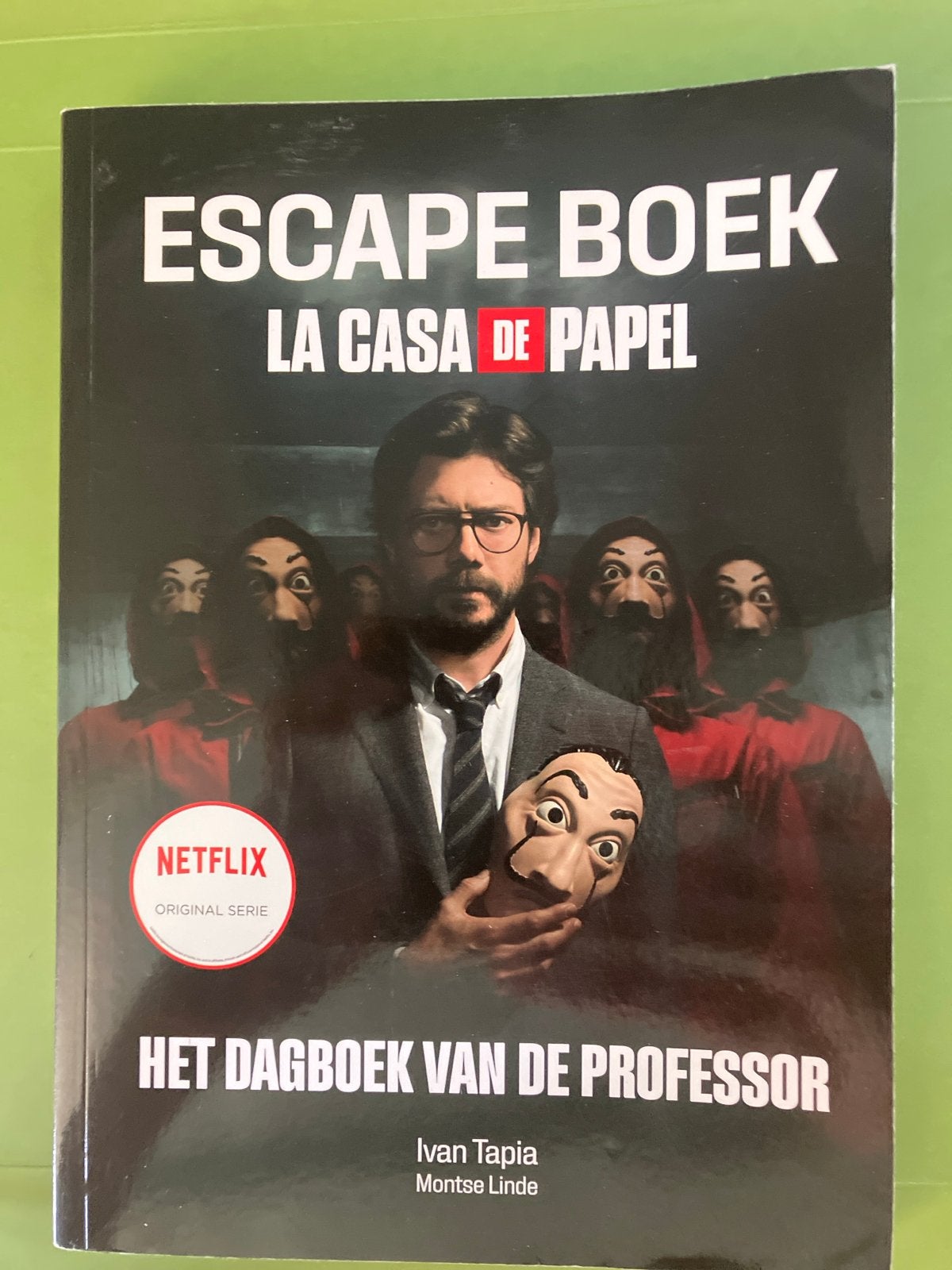 Escape Boek La Casa de Papel: Het Dagboek van de Professor, Ophalen of Verzenden, Zo goed als nieuw