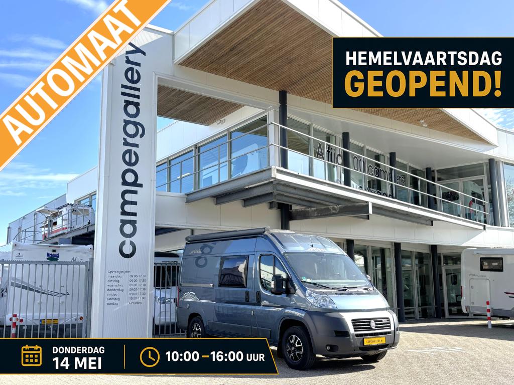 Pössl 540 Roadcamp AUTOMAAT DWARSBED 3.0 180PK! EURO 5, Caravans en Kamperen, Campers, Automaat, Ringverwarming, Fiat, Pössl