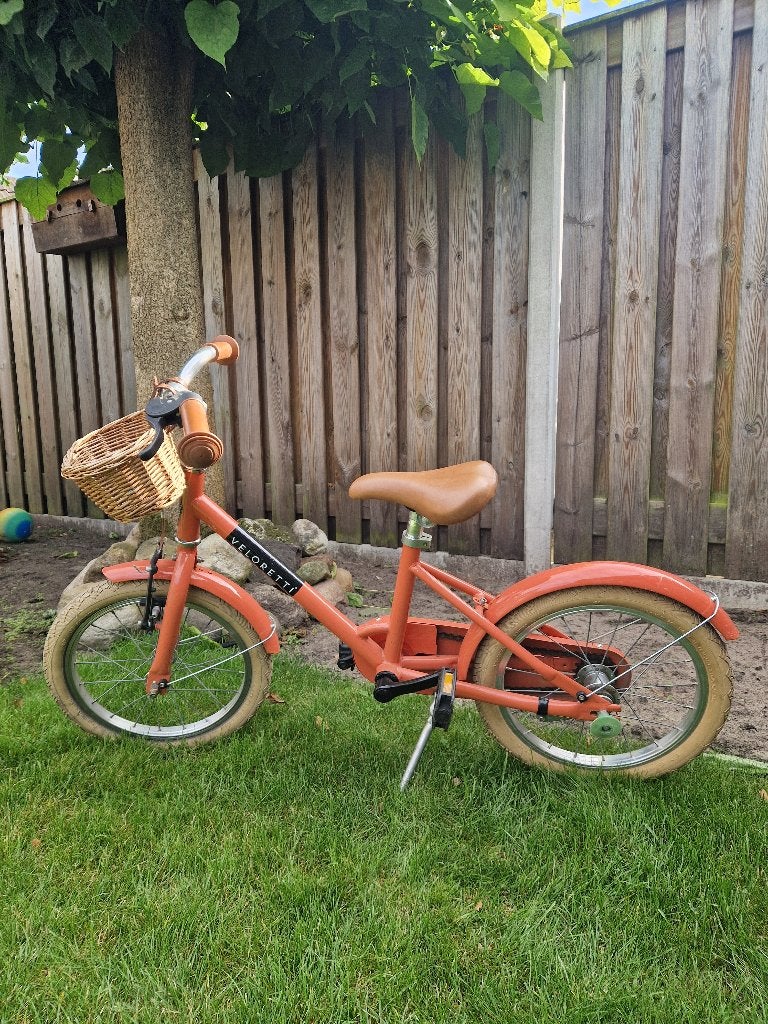 Veloretti 16 inch fiets salmon, Fietsen en Brommers, Fietsen | Kinderfietsjes, Ophalen, Gebruikt, 16 tot 20 inch, Veloretti