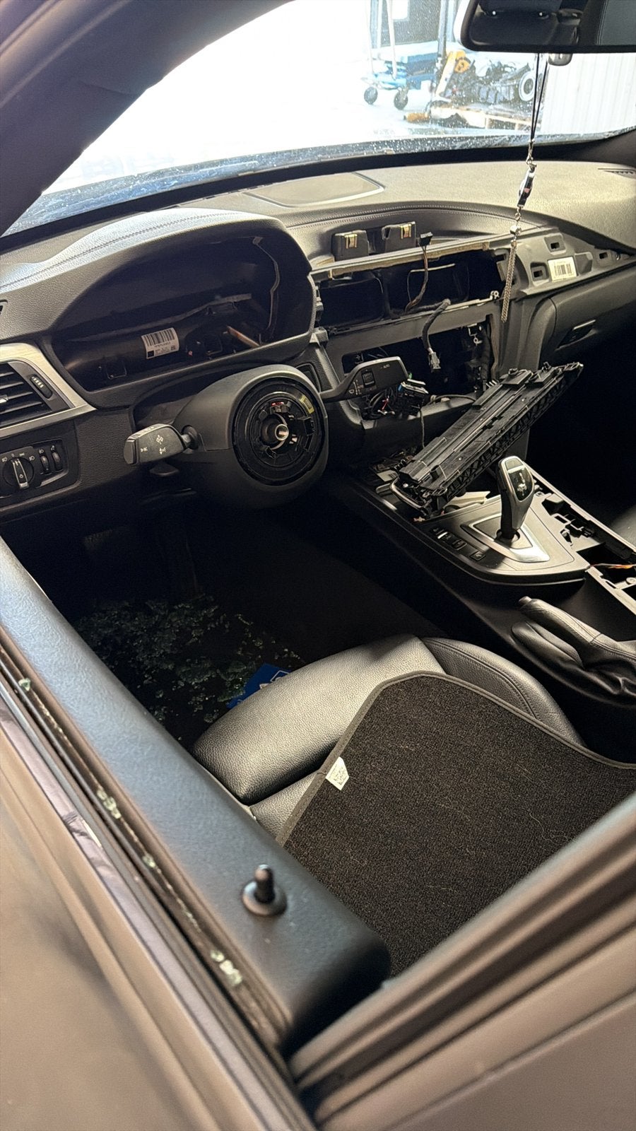 Diefstal schade BMW, Ophalen