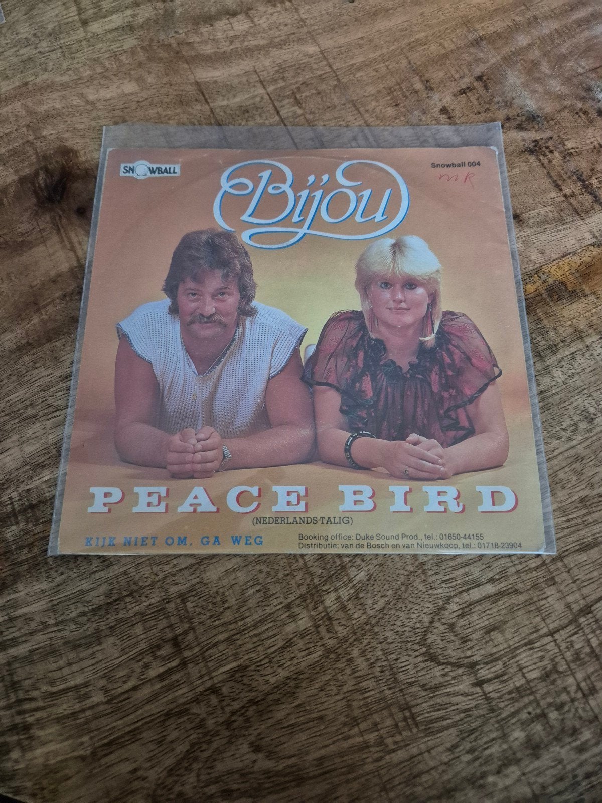 Bijou/peace bird/ned. talig, Ophalen of Verzenden, Gebruikt, Overige formaten, Levenslied of Smartlap