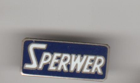 Sperwer vintage broche in gave staat emaille, Verzamelen, Verzenden, Zo goed als nieuw, Transport