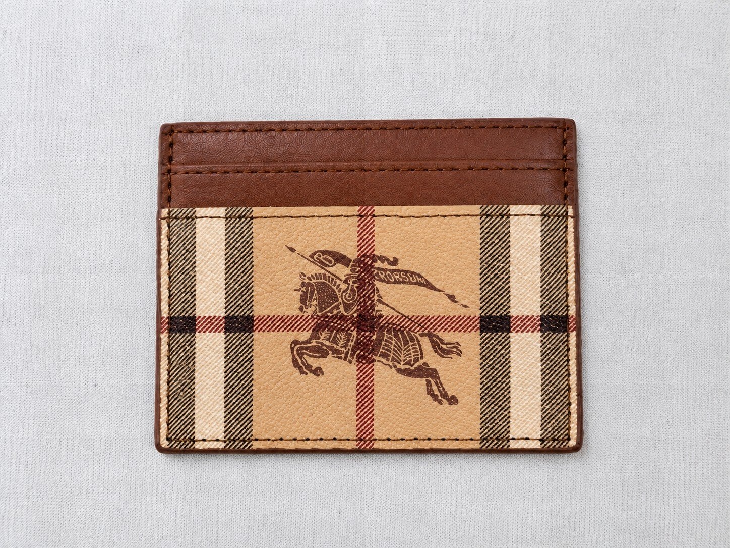 Burberry Cardhouder - Nooit gebruikt, topkwaliteit, Verzenden, Nieuw, Bruin, Overige merken