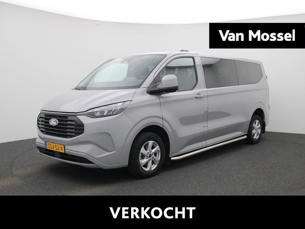 Ford Transit Custom 340 2.5 PHEV L2H1 Limited Aut. | 9-perso, Auto's, Ford, Gebruikt, Euro 6, Bedrijf, 9 stoelen
