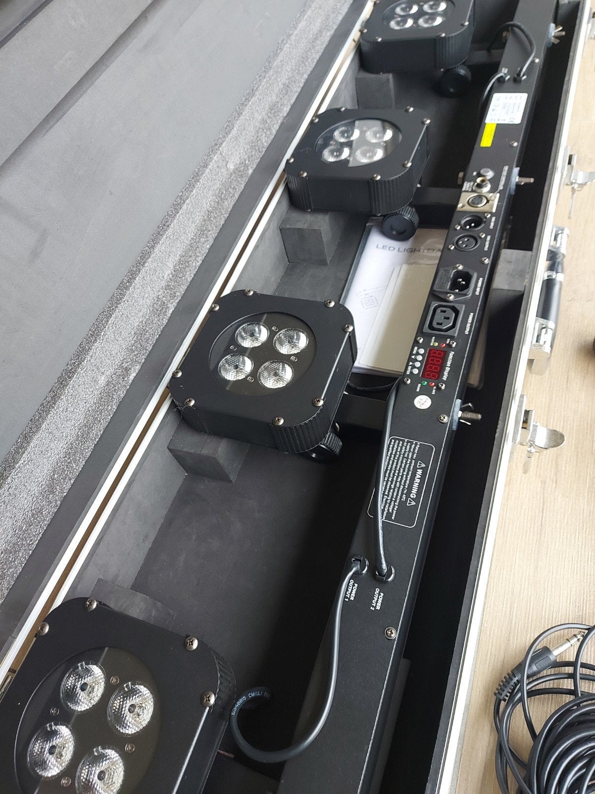Jb 4-tc + jv case + dmx handcontroller, Ophalen, Zo goed als nieuw, Licht