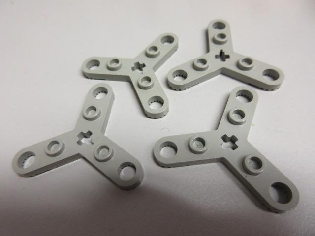 nr. 7848, 4x Technic Rotor 3 Blade (2712), Kinderen en Baby's, Speelgoed | Duplo en Lego, Ophalen of Verzenden, Zo goed als nieuw
