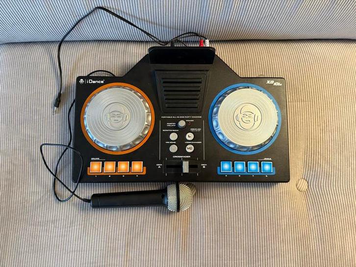 iDance XD101 draagbare DJ-set met microfoon, Ophalen of Verzenden, Zo goed als nieuw, Dj-set, Overige merken