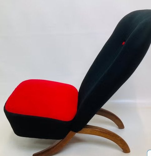 Dutch Design fauteuil stoel Artifort Congo Theo Ruth, Ophalen, 75 tot 100 cm, Zo goed als nieuw, Stof
