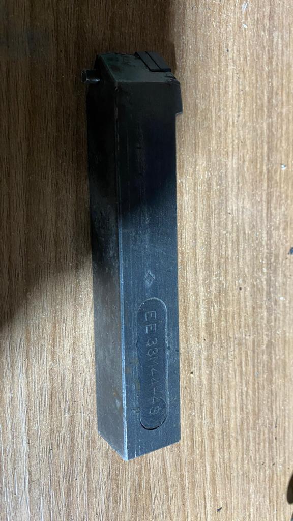Draaibeitel met onderlegplaat- EE33M14-4S, Ophalen of Verzenden, Gebruikt, Onderdeel