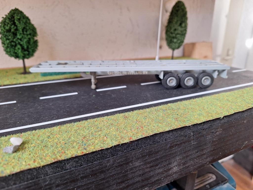 CONTAINER TRAILER.    DE WILDE TRANSPORT, Ophalen of Verzenden, Zo goed als nieuw, Bus of Vrachtwagen, Tekno