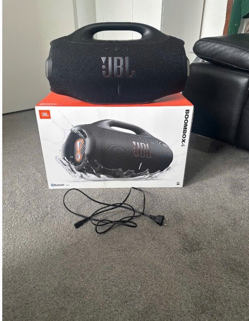 JBL Boombox 4, Audio, Tv en Foto, Nieuw, Ophalen, 150 watt of meer, Inclusief kabels