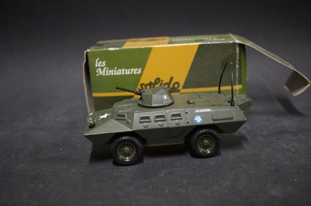 Solido XM 706 commando pantserwagen - 1/50 - TOP, Ophalen of Verzenden, Zo goed als nieuw, Bus of Vrachtwagen, Overige merken