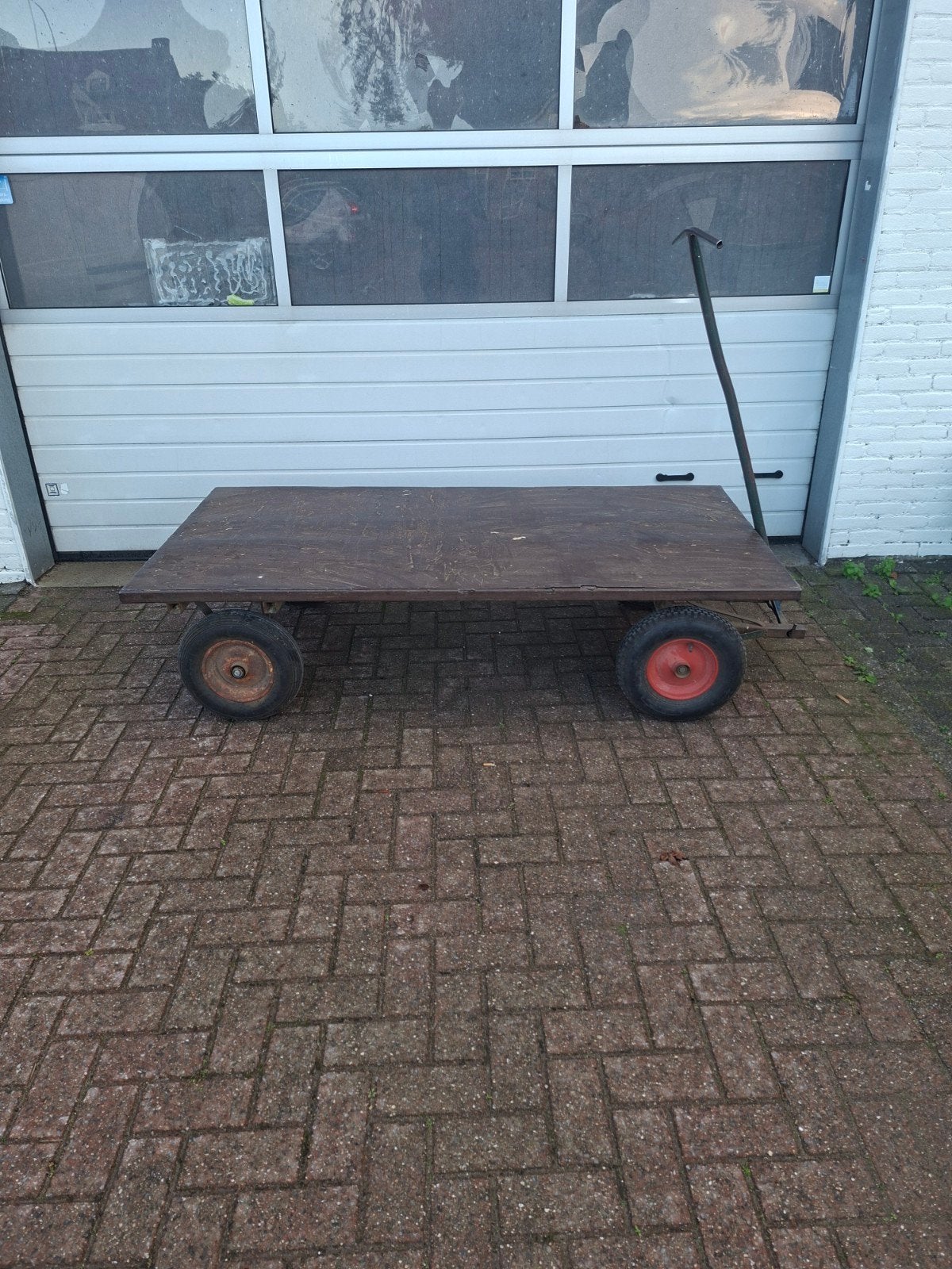 Transportwagen / Platte kar / Handkar, Ophalen, Gebruikt, Transportkar