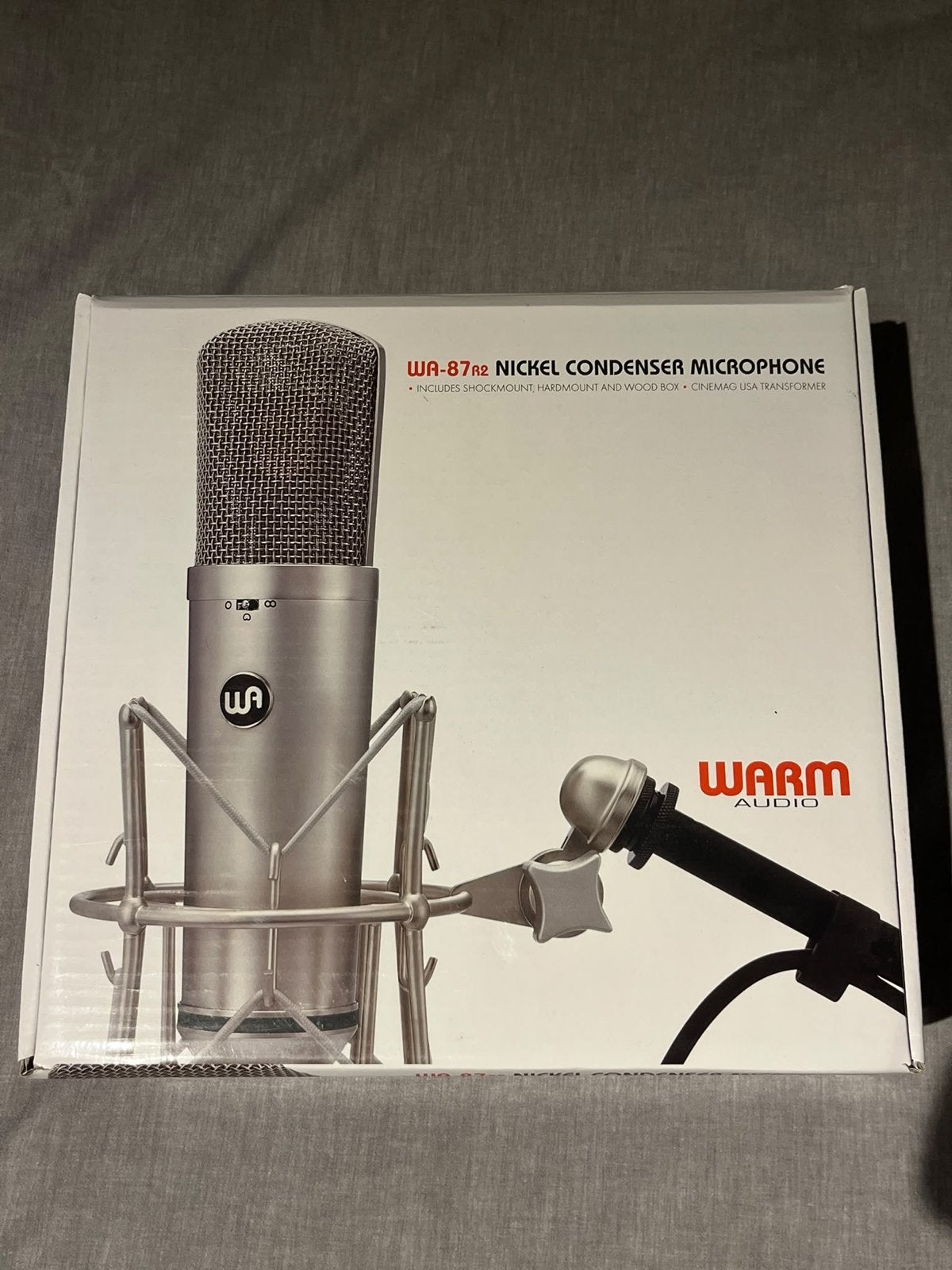 Warm Audio WA-87 R2 Condensator Microfoon (Neumann 87 clone), Ophalen of Verzenden, Zo goed als nieuw, Studiomicrofoon