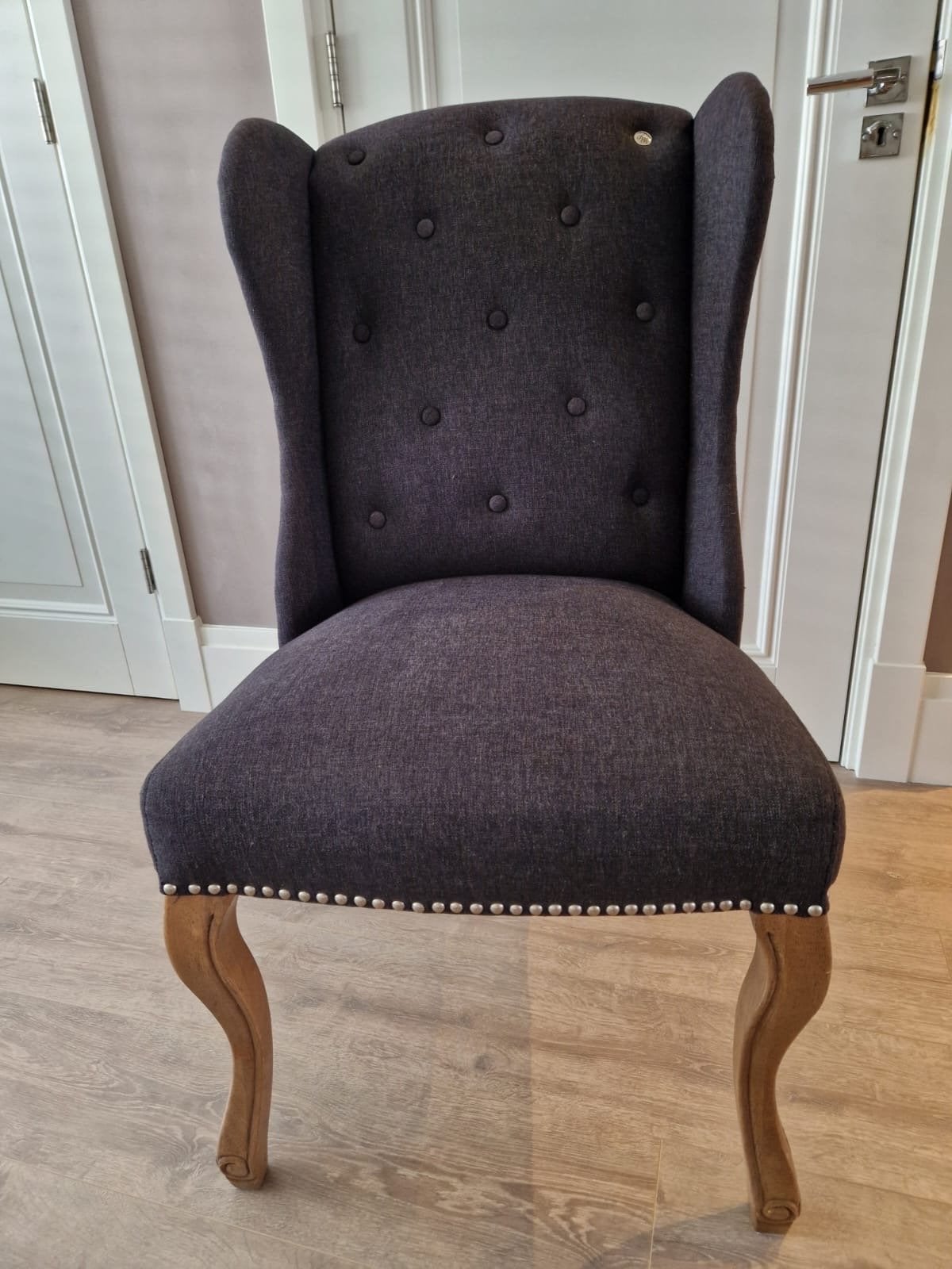 3 Rivièra Maison Keith Dining Wingchairs, Ophalen, Gebruikt, Overige kleuren, Drie