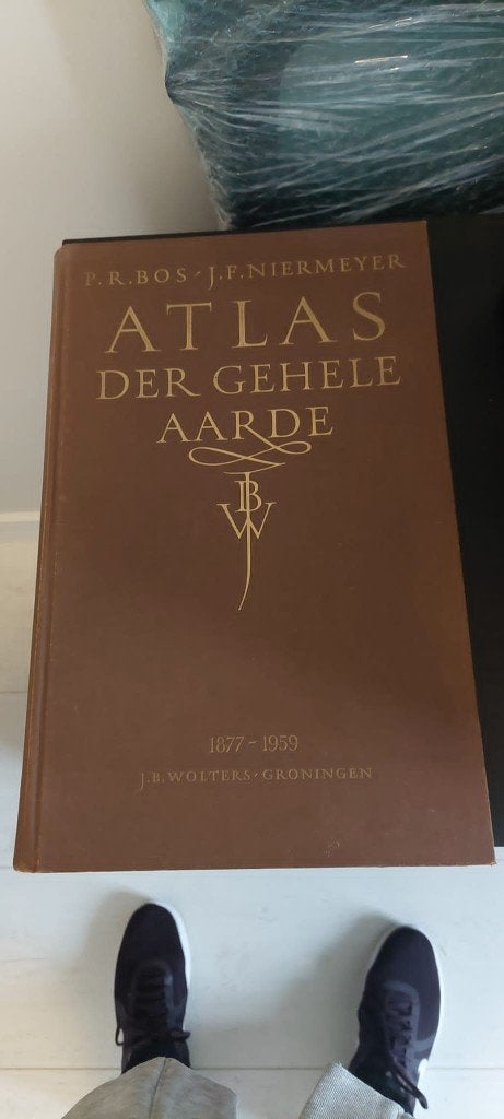 Atlas der gehele aarde, Boeken, Atlassen en Landkaarten, Overige atlassen, 1800 tot 2000, Wereld, Ophalen