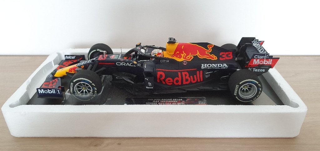 Max Verstappen GP Mexico 2021 1:18 Edition 76 NIEUW, Ophalen of Verzenden, Nieuw, Formule 1