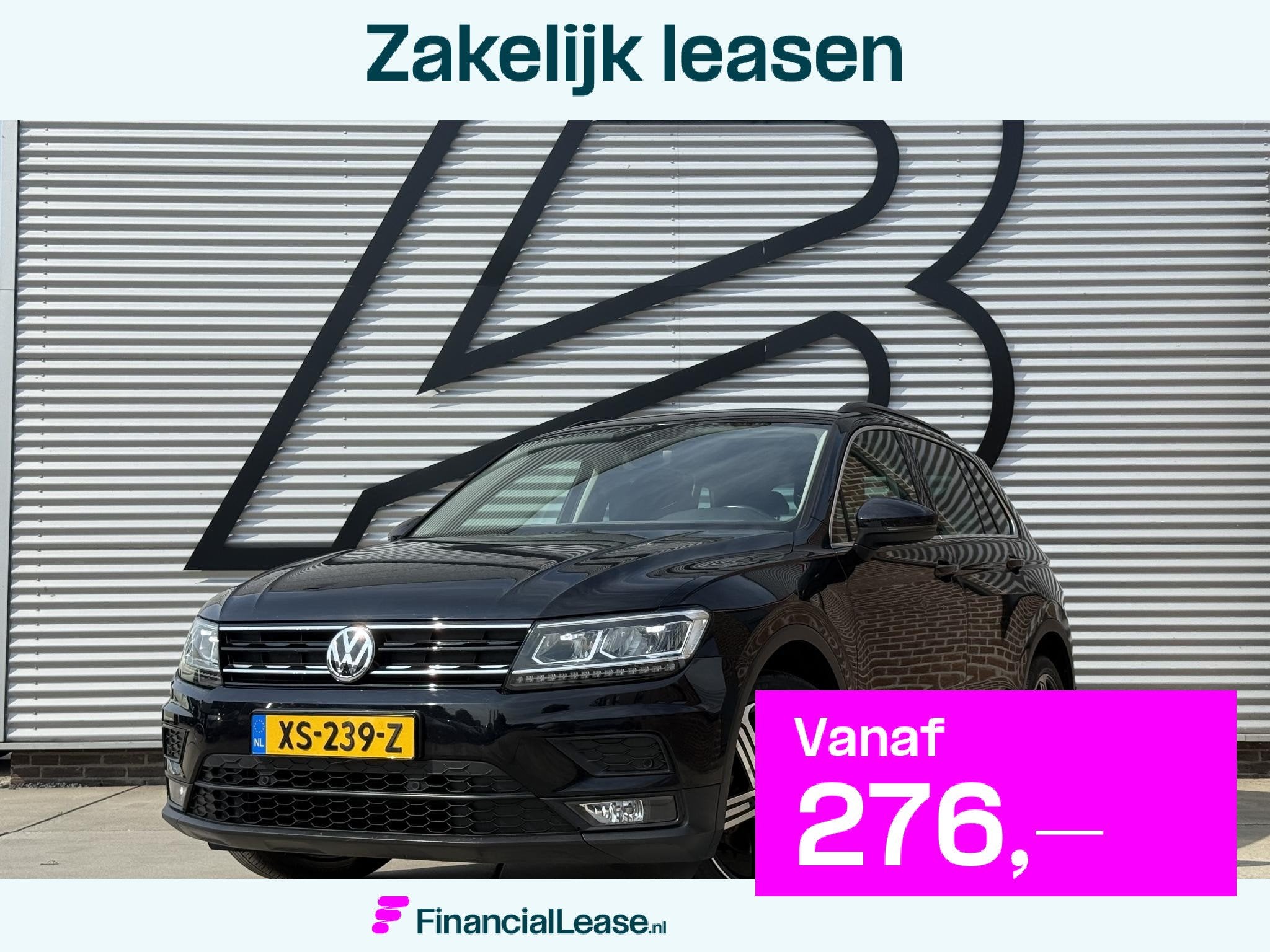 Volkswagen Tiguan 1.5 TSI Comfortline 2e Eigenaar|Navi|Virtu, Voorwielaandrijving, Stof, 4 cilinders, Zwart