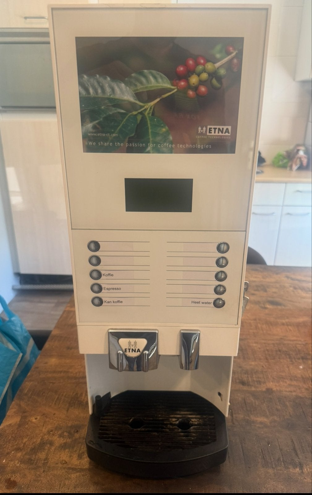 ETNA Koffiemachine - Perfect voor Thuis of Kantoor, Witgoed en Apparatuur, Gebruikt, 10 kopjes of meer, Koffiemachine, Gemalen koffie