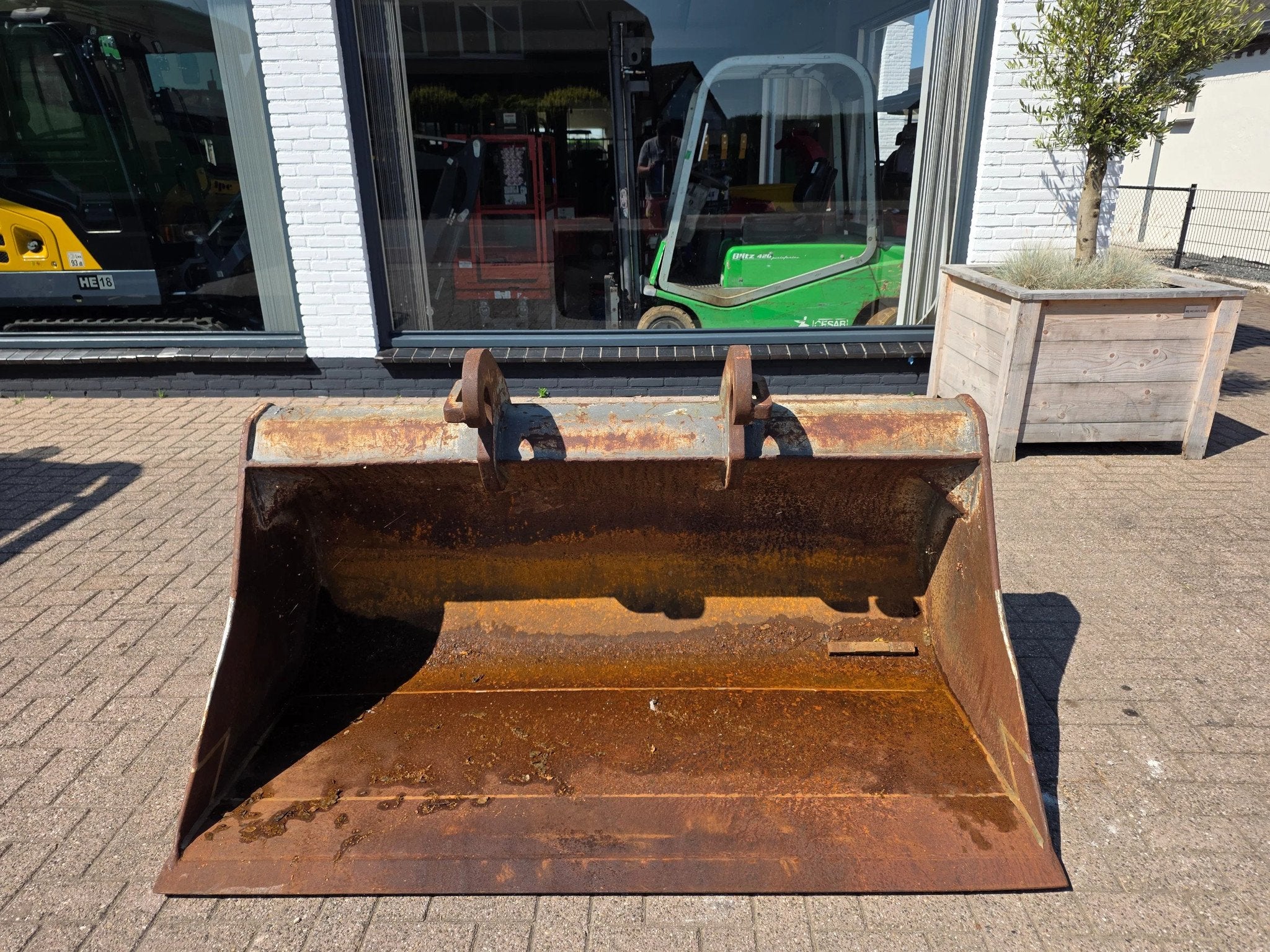 Verachtert Beco vematec brede bak cw30 graafbak slotenbak, Graafmachine