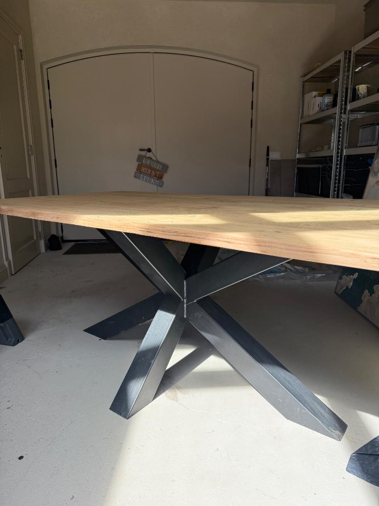 Eettafel, Huis en Inrichting, Tafels | Eettafels, 50 tot 100 cm, 150 tot 200 cm, Vijf personen of meer, Rechthoekig, Ophalen