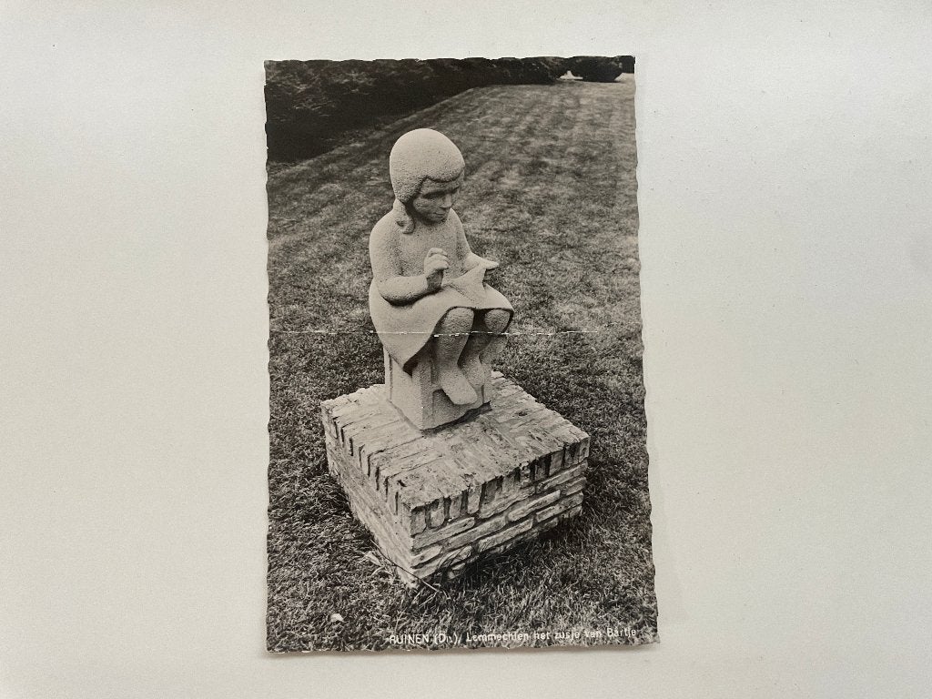 D858 Oude ansichtkaart Drenthe : Ruinen Zusje van Bartje, Ophalen of Verzenden, Voor 1920, Ongelopen, Drenthe