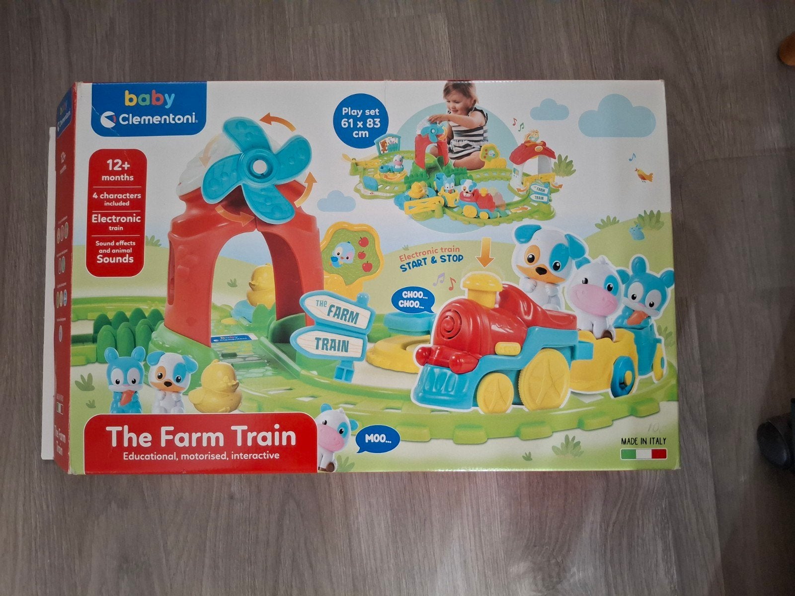 Clementoni Baby The Farm Train, Ophalen, Zo goed als nieuw