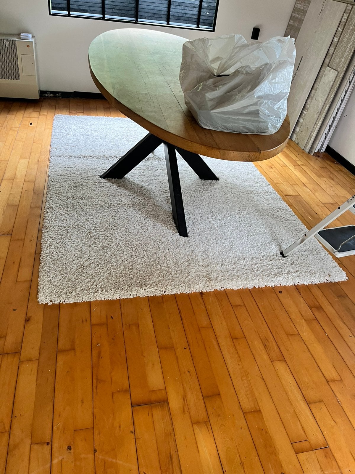 Vloerkleed 160x230, Ophalen, Gebruikt, Beige, Tapijt