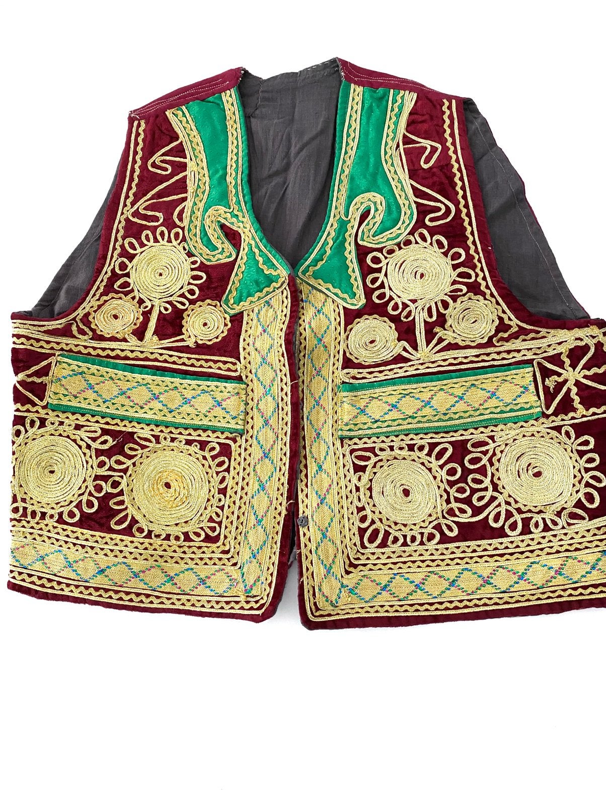 Vintage. Afghaanse waistcoat. Gilet., Verzenden, Nieuw