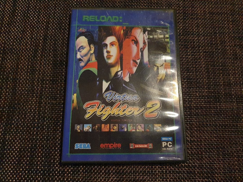Virtua Fighter 2 PC Game Reload Win95/98 SEGA Empire, Vechten, 1 speler, Ophalen of Verzenden, Zo goed als nieuw