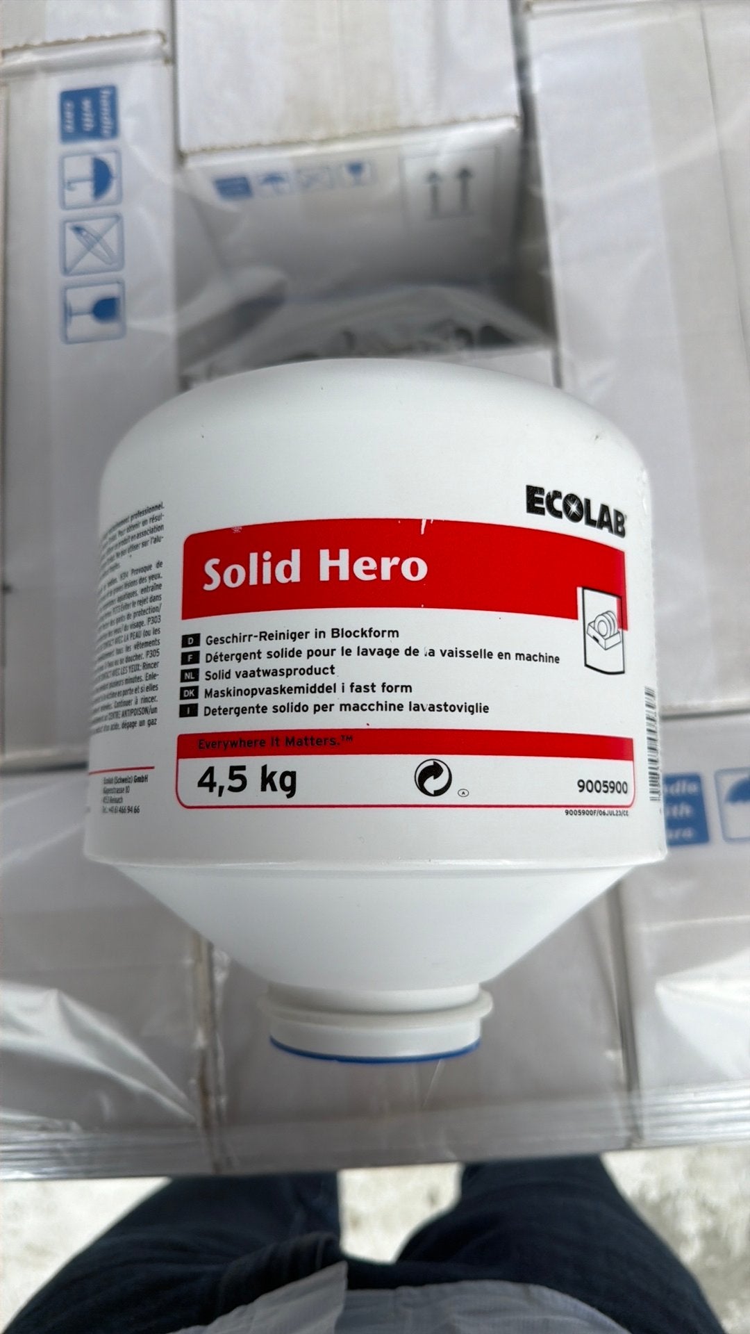 Ecolab vaatwasmiddel, Ophalen of Verzenden, Nieuw