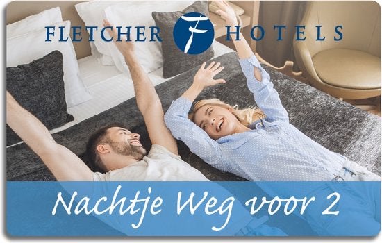 Fletcher overnachting 2 personen incl ontbijt, Tickets en Kaartjes, Hotelbonnen, Twee personen, 1 overnachting