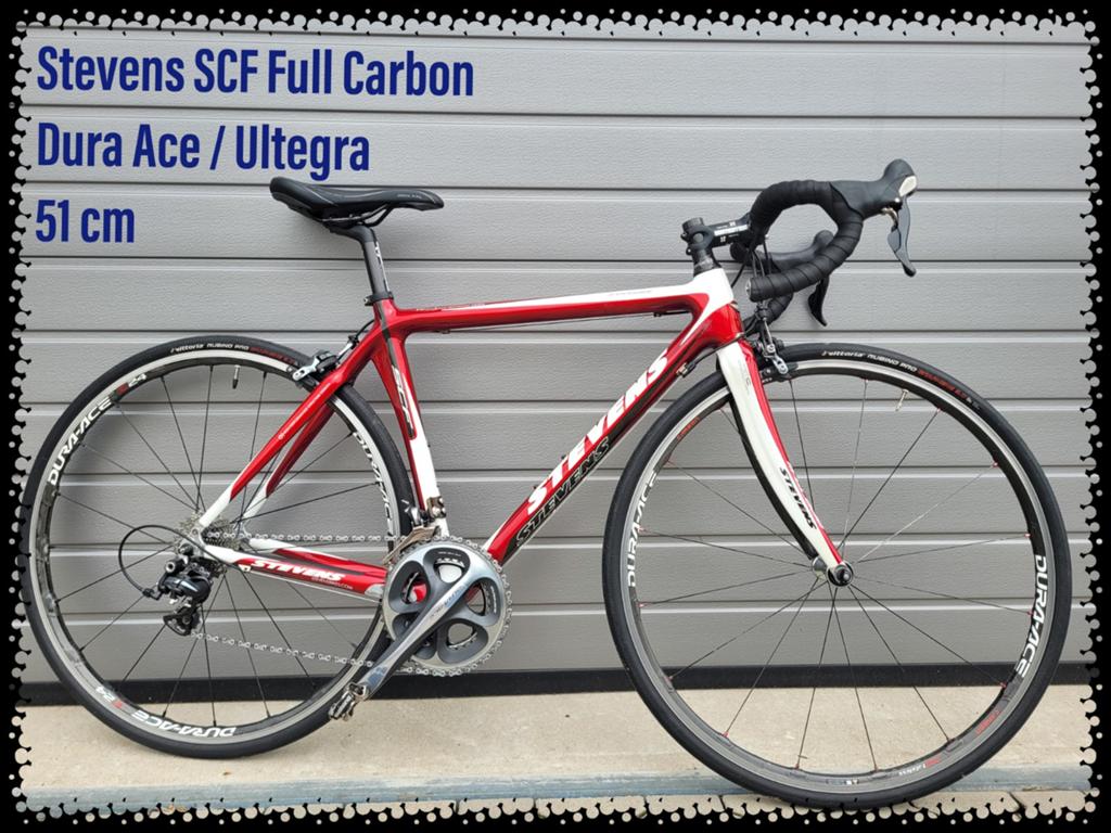 Racefiets Stevens Dura Ace 51 cm 100% Rijklaar - RR Bikes, Fietsen en Brommers, Fietsen | Dames | Sportfietsen en Toerfietsen