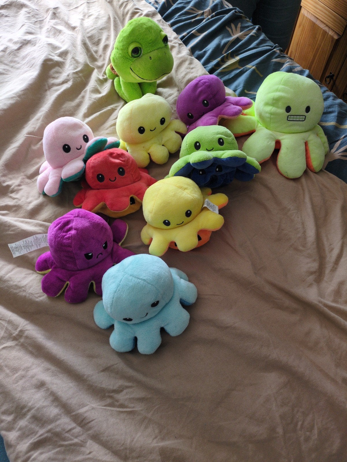 knuffels ! 9 x inside out, Overige karakters, Ophalen of Verzenden, Nieuw, Overige typen