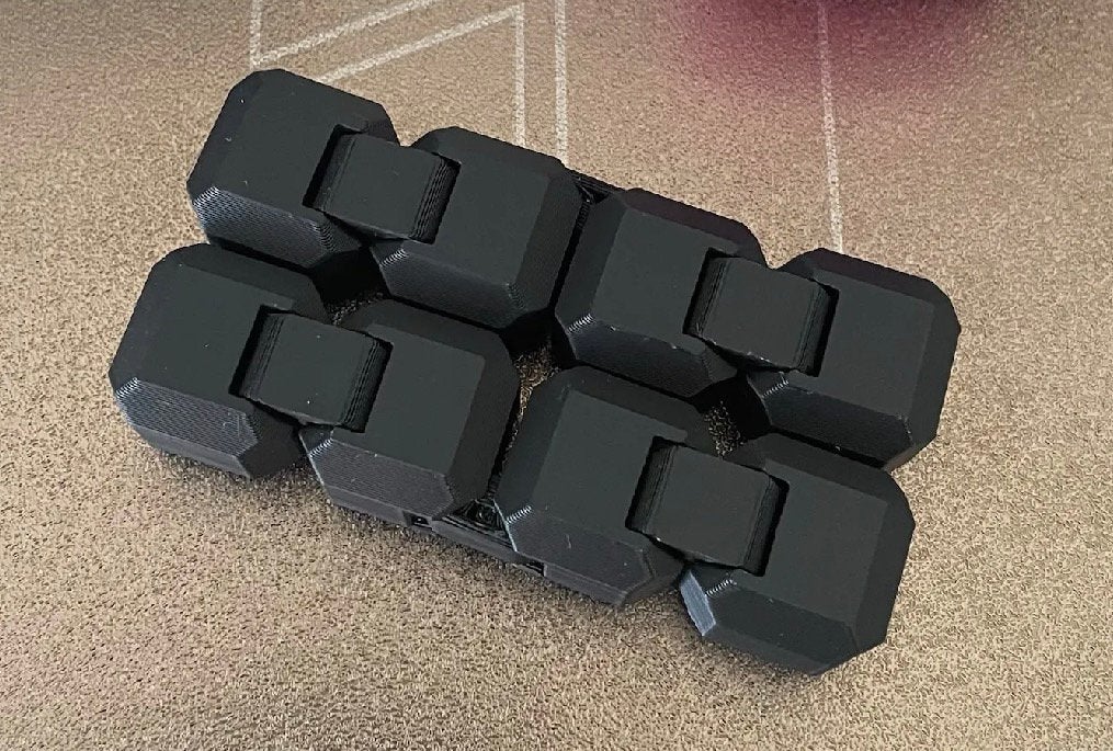 Infinity Cube Fidget Toy  Zwart  Stress & Focus Gadget, Ophalen of Verzenden, Nieuw
