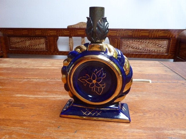 Vintage porseleinen lampje, Antiek en Kunst, Antiek | Lampen, Ophalen of Verzenden