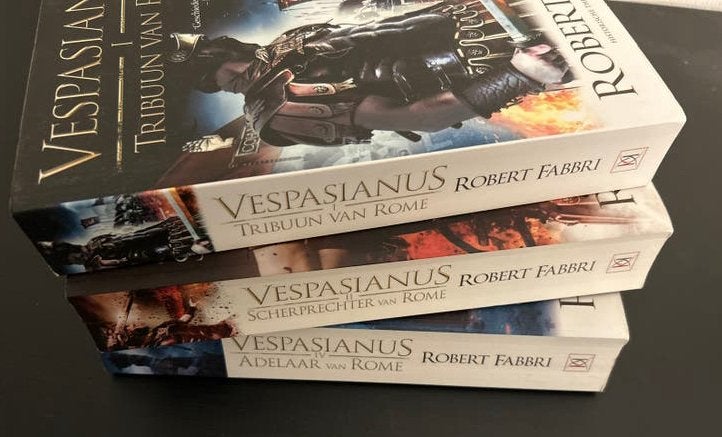 Vespasianus serie -Robert Fabbri (deel 1, 2 en 4) z.g.a.n.❗️, Boeken, Ophalen of Verzenden, Zo goed als nieuw, Europa overig