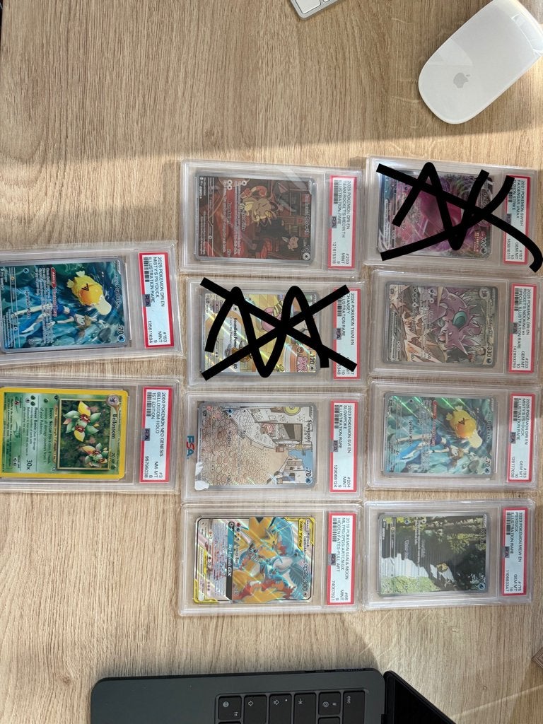 Pokemon PSA 9 en 10 kaarten, Verzenden, Zo goed als nieuw