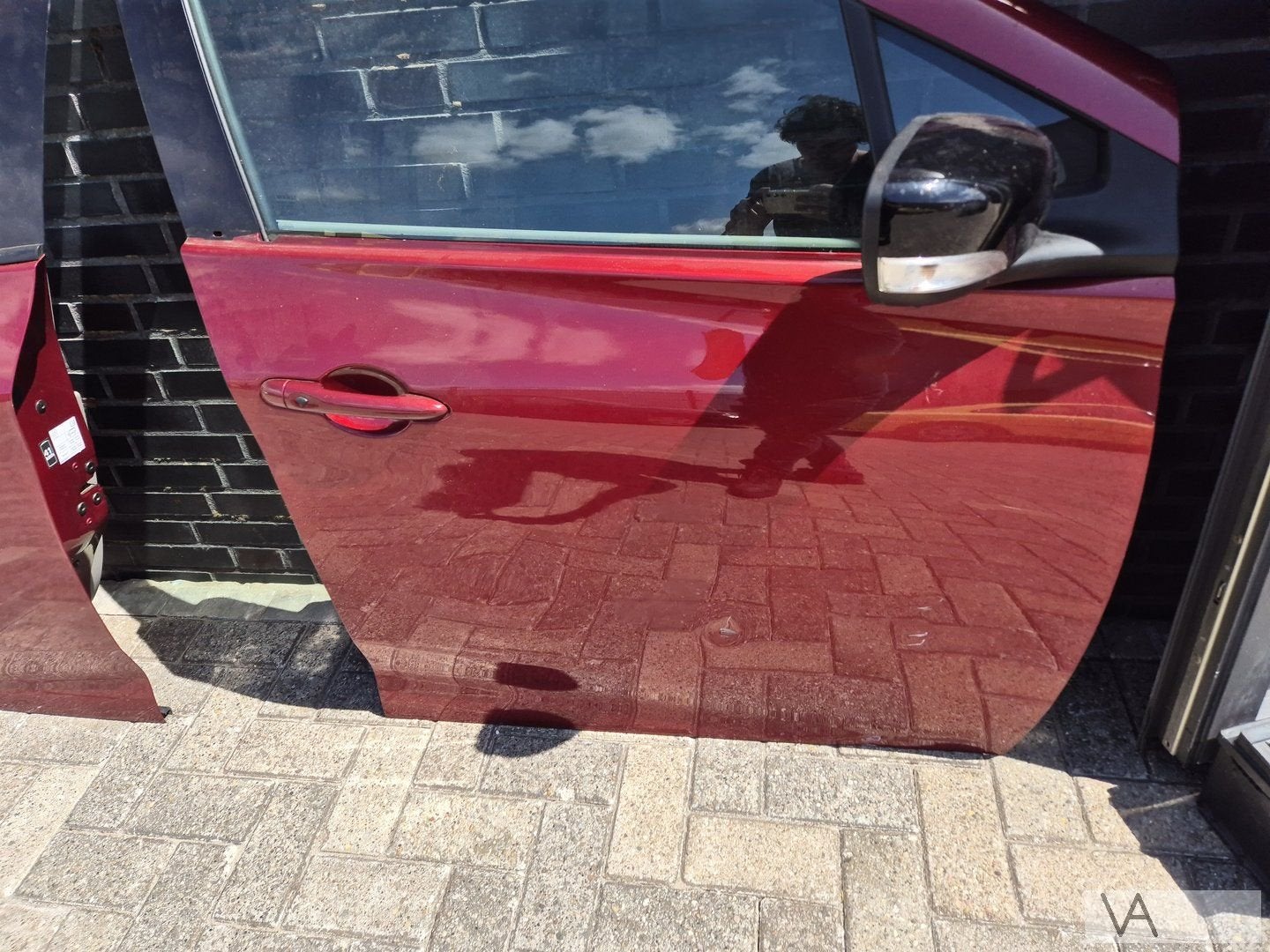 Renault Zoe 2012 - 2020 deur portier rechts voor compleet, Gebruikt, -, -, Ophalen of Verzenden