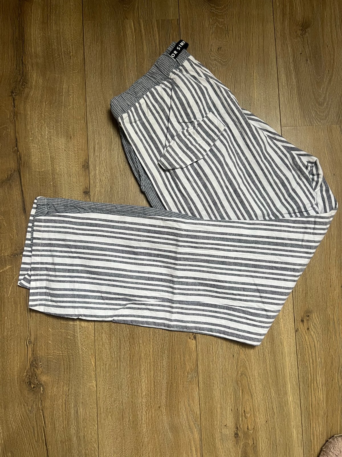 10DAYS Amsterdam Gestreepte Broek - Maat m, Blauw, Ophalen of Verzenden, Zo goed als nieuw, Maat 36 (S)