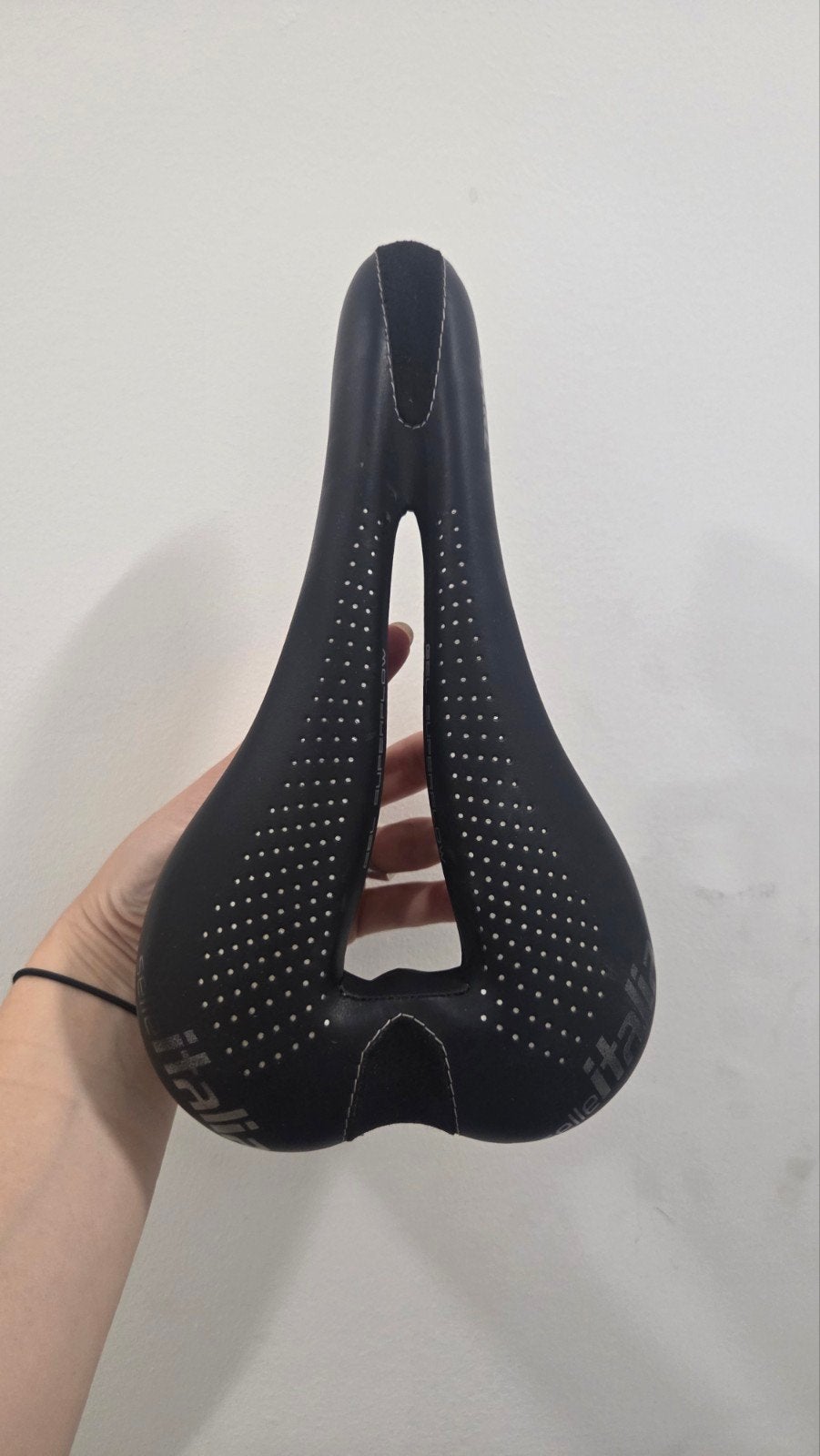 selle italia gel superflow zadel, Sport en Fitness, Ophalen of Verzenden, Zo goed als nieuw, Overige typen