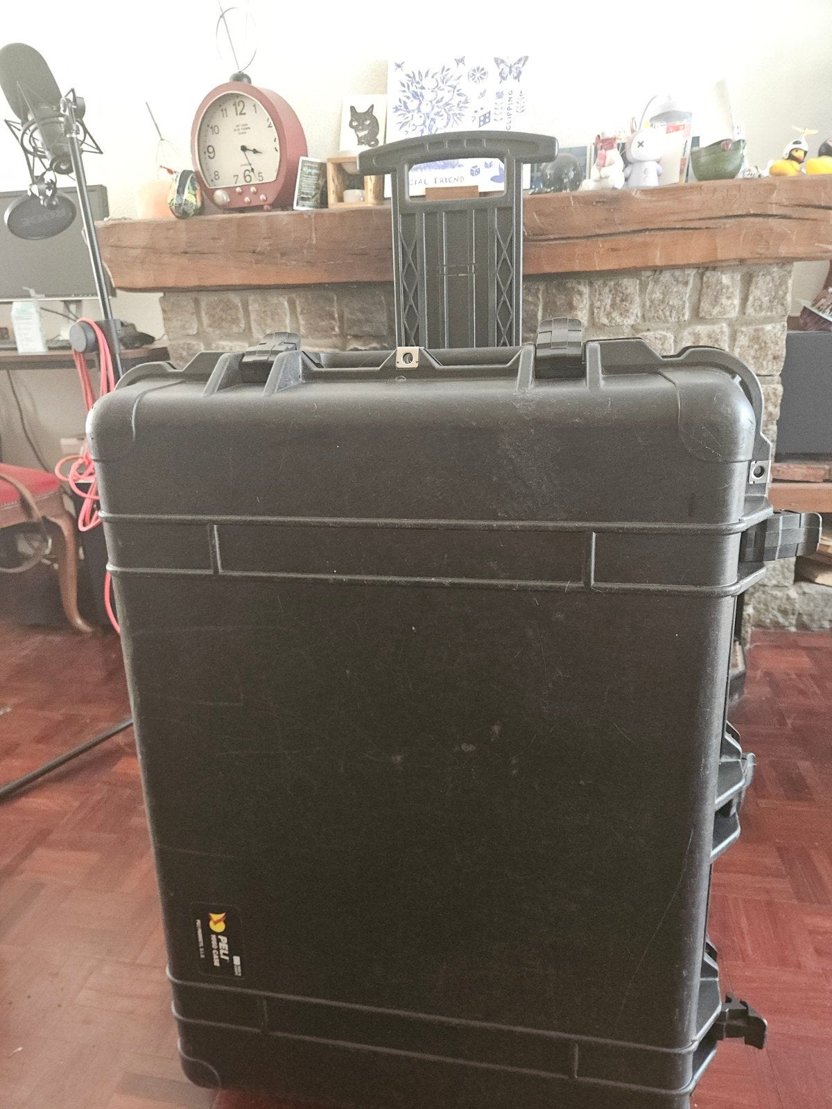 Pelicase 1660, Ophalen, Hard kunststof