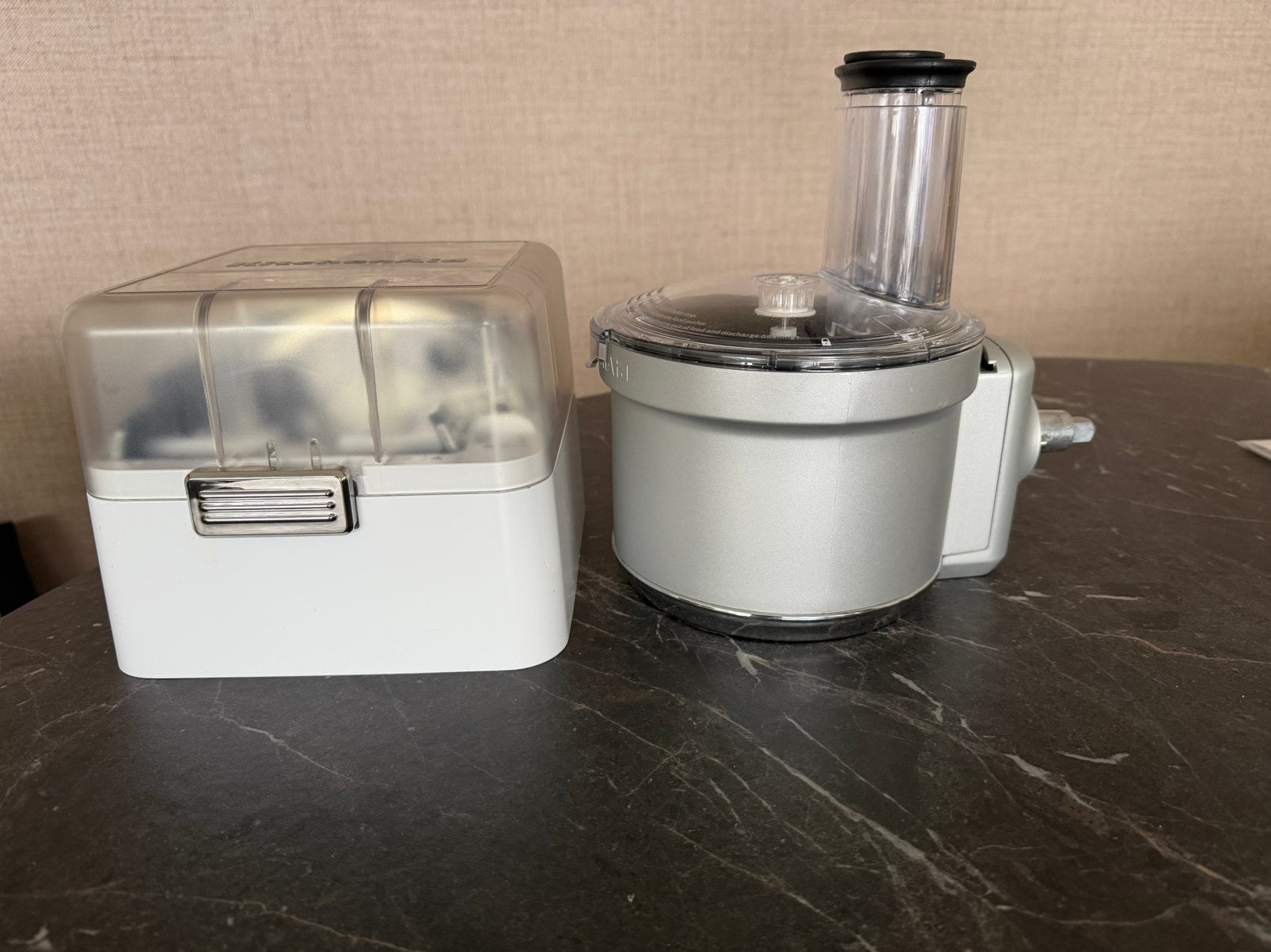 5KSM2FPA Kitchenaid foodprocessorhpstuk, Ophalen of Verzenden, Zo goed als nieuw, 3 snelheden of meer