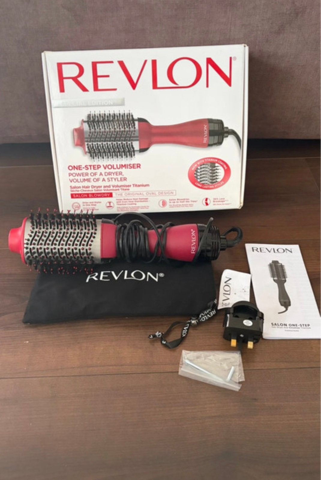 Revlon - Haar Styling 2 in 1, Ophalen of Verzenden, Zo goed als nieuw, Haarverzorging