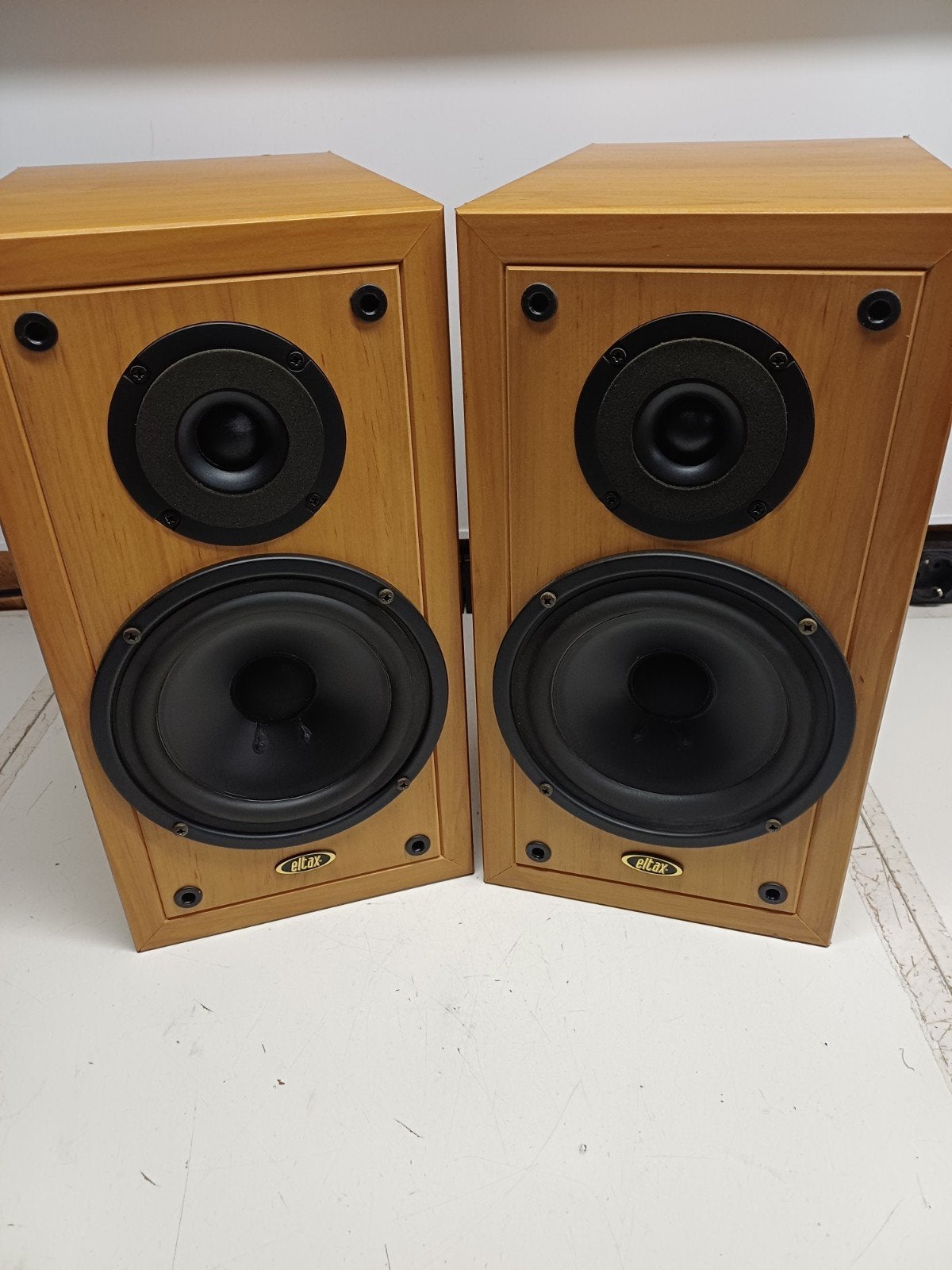 Eltax Liberty 3+ passieve luidsprekers - Zeer muzikaal, Stereo speakers, Gebruikt, 60 tot 120 watt, Basreflex