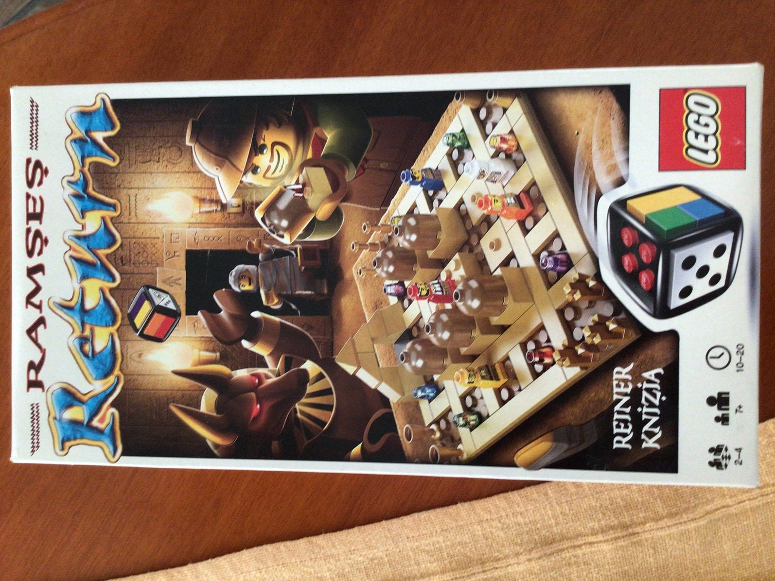 Lego Ramses Return z.g.a.n. bordspel 3855, Lego, Ophalen of Verzenden, Zo goed als nieuw, Compleet