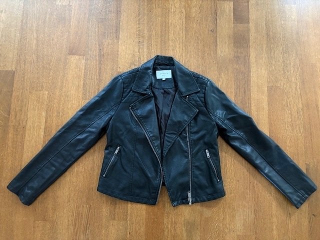 Costes PU leren jack (maat M), Kleding | Dames, Jasjes, Kostuums en Pakken, Maat 38/40 (M), Zwart, Nieuw, Ophalen of Verzenden