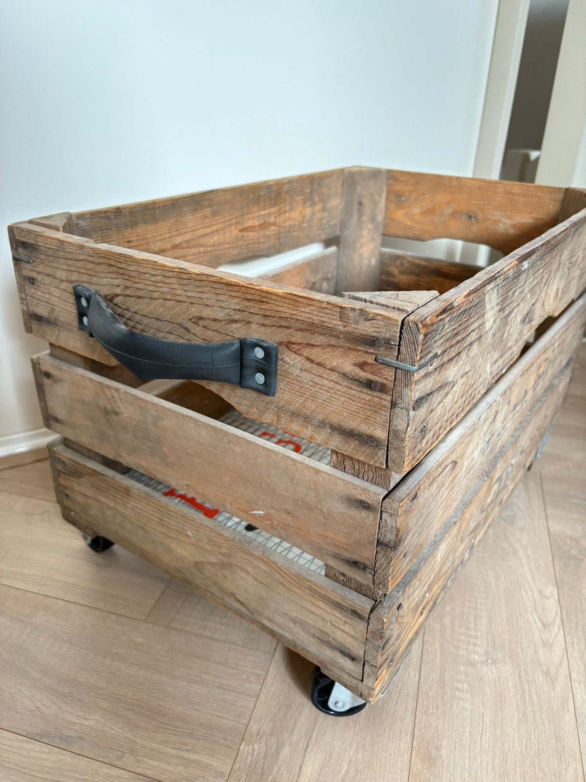 Verrijdbare appelkist voor kinderboeken of speelgoed, Ophalen, Gebruikt, 50 tot 100 cm, 5 – 50