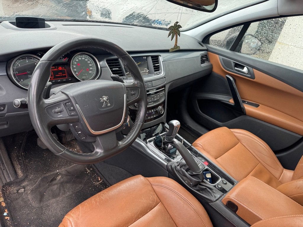 Peugeot 508 SW €3499,-1.6 e-HDi Active FULL OPTIONS ! AUTO, Auto's, Peugeot, Euro 5, Gebruikt, 4 cilinders, Bruin