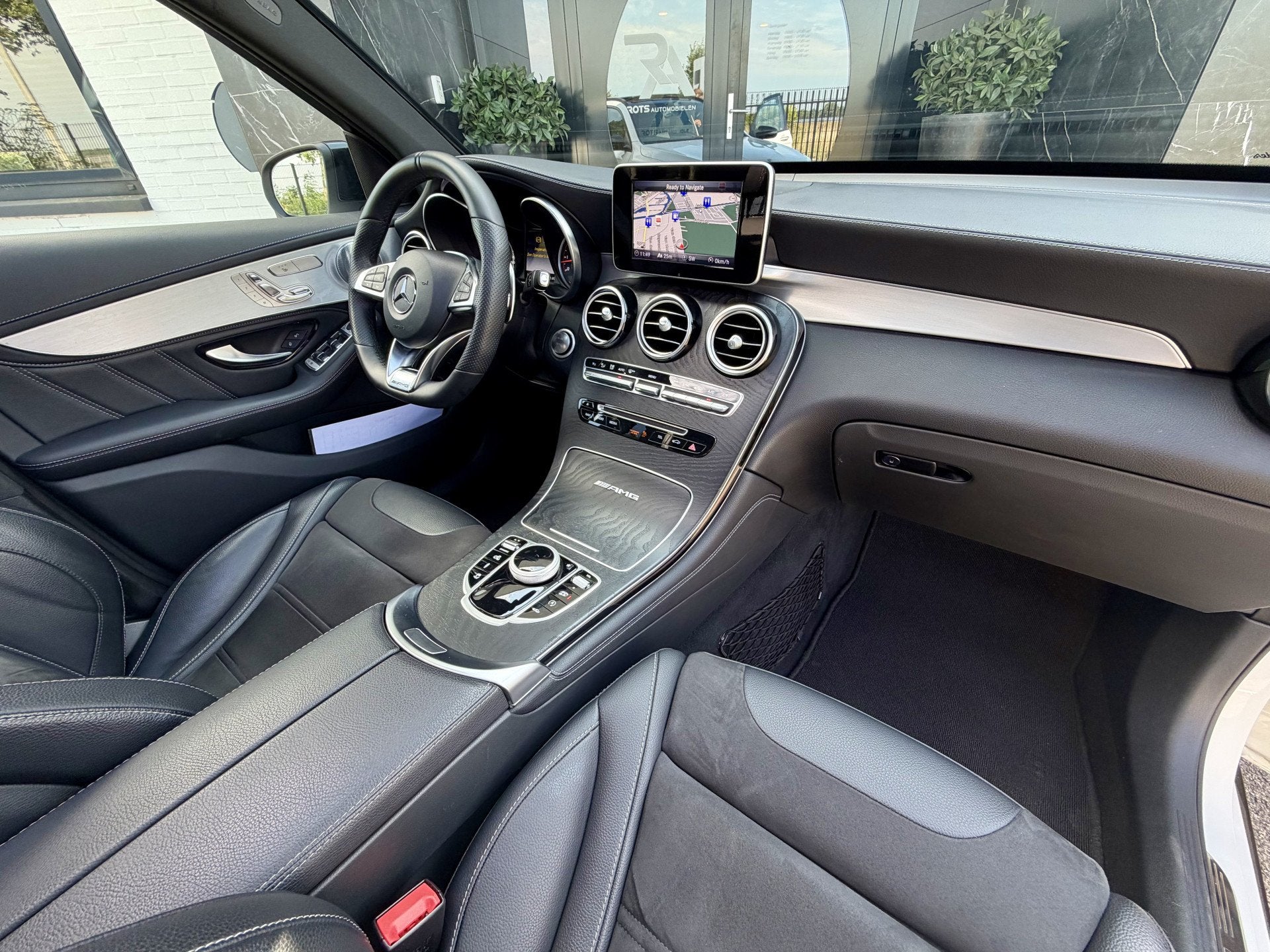 Mercedes-Benz GLC AMG 63 4MATIC+ Pano|360Camera|Keyles|Leer, Automaat, Dealer onderhouden, Gebruikt, Leder